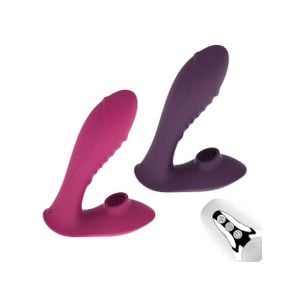 Vibrador de Ponto G e clitóris com Controle Remoto - Anna
