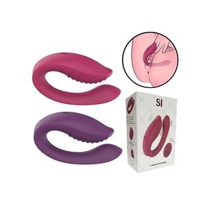 Vibrador de casal com controle
