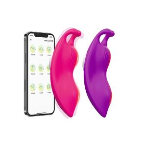 Vibrador de Calcinha - Borboleta Buzzy - via APP - À Longa Distância
