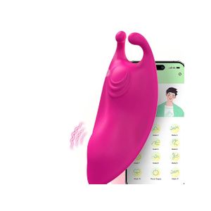 Vibrador de Calcinha - Borboleta Buzzy - via APP - À Longa Distância