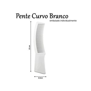 Pente Curvo 13cm (Ideal para motel)