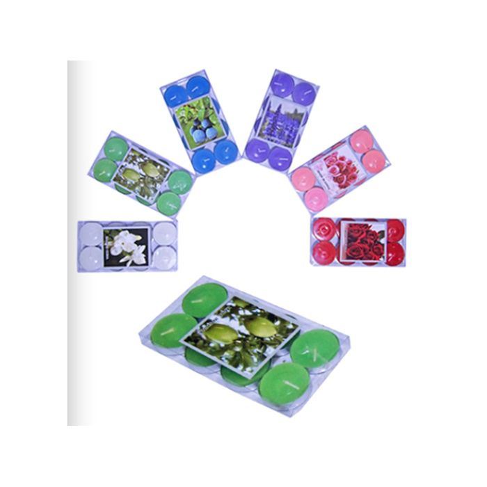 Kit com 8 Velas Aromáticas