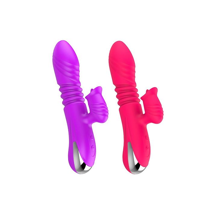 Vibrador de ponto G e Clitóris com Língua e vai e vem 2