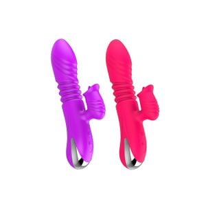 Vibrador de ponto G e Clitóris com Língua e vai e vem 2
