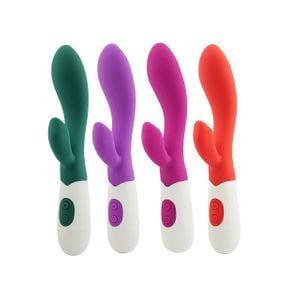 Vibrador de Ponto G e Clitóris 2 - Á Pilhas (10 modos de vibração)