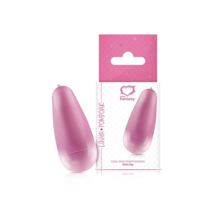 Cone p/ Pompoar 20g (rosa)