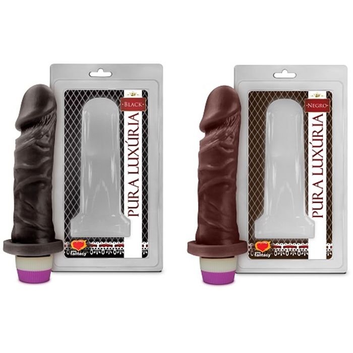 Prótese 15,3 x 4 cm com Vibro Interno (PCP008 e PCN008)