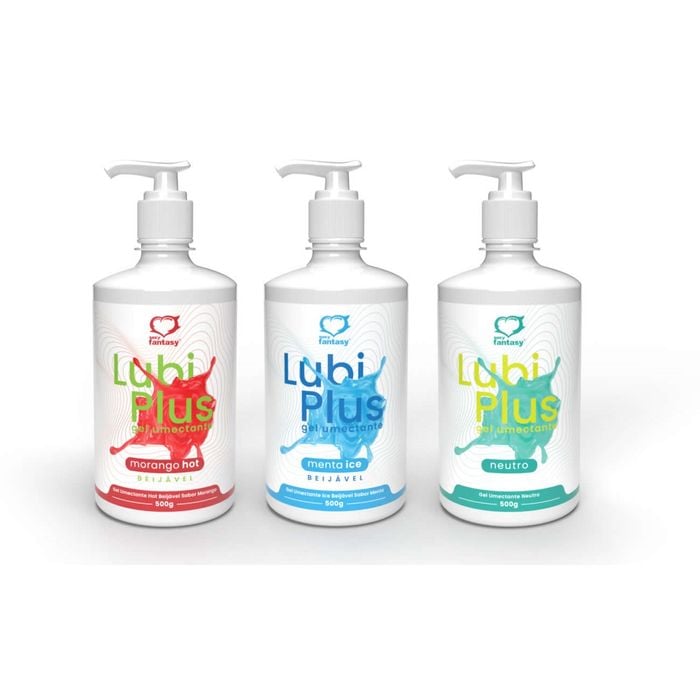 Lubi Plus - Lubrificante Beijável 500g
