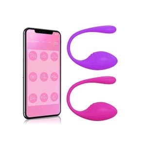 Vibrador de Casal via APP - À Longa Distância - Bullet - Liu