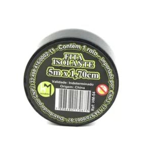 Fita Isolante 5m x 1,7cm (5 metros)