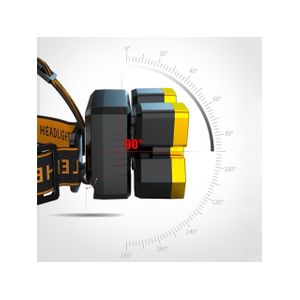 Lanterna de Cabeça 5 Leds Recarregável