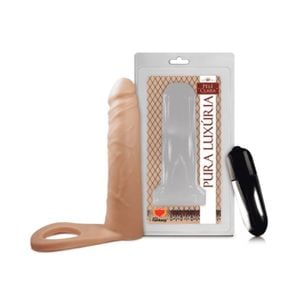 Anel Companheiro com Vibrador 16 x 3,8 cm
