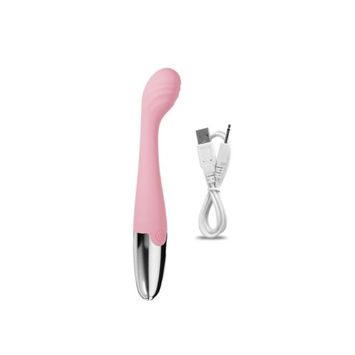 Vibrador Ponto G Discreto, Recarregável, 10 Modos de Vibração