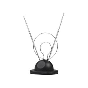 Antena Digital Interna VH F, UHF, FM, Cabo de 1m