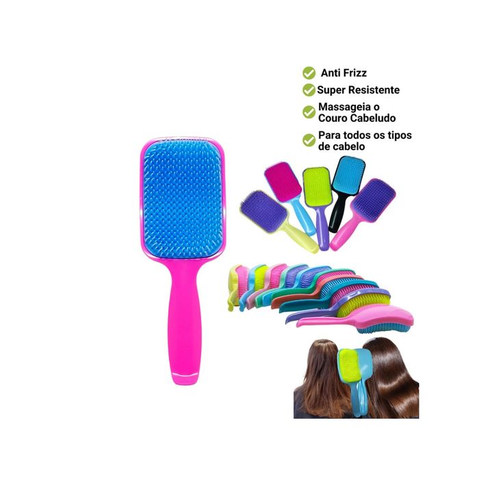 Escova Raquete Flex - Escova de Cabelo