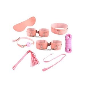 Kit com 7 - itens de Sado - Rosa