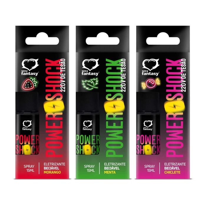 Power Shock Beijável Spray 15ml