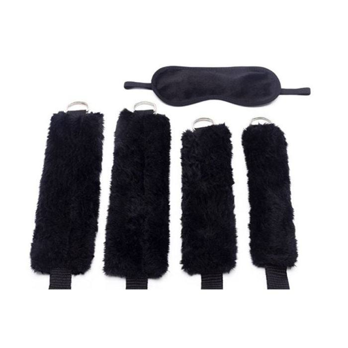 Kit Bondage (4 amarras + tapa olhos)