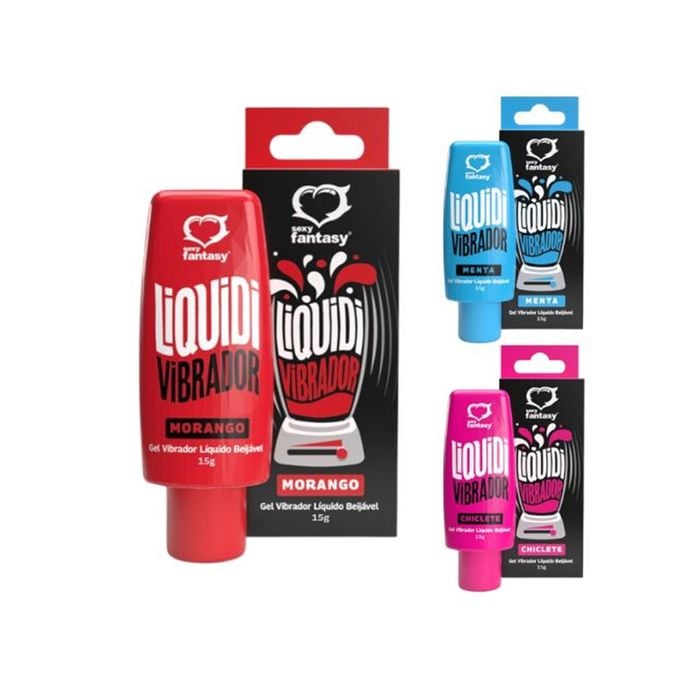 Liquidi Vibrador – Gel Vibrador Líquido Beijável 15g