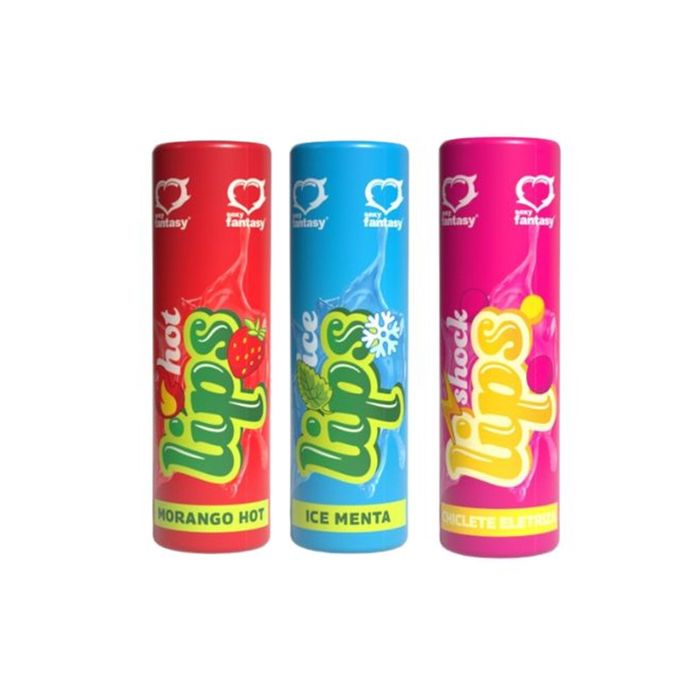 Gloss Lips (Hot, Ice e Eletrizante) 5ml