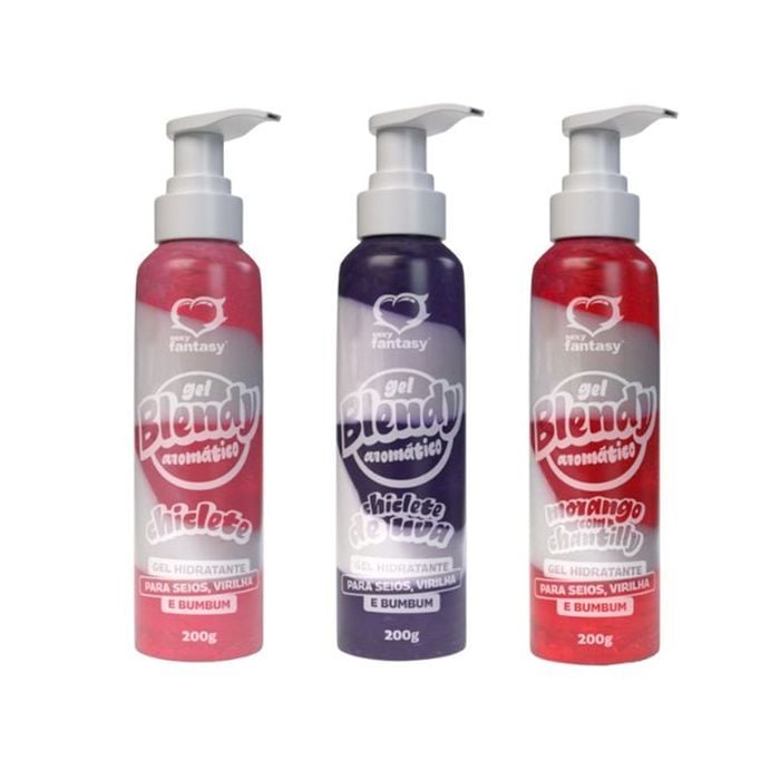 Blendy Gel Aromatizante Hidratante para Seios, Virilha e Bumbum 200g
