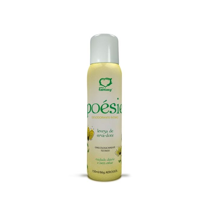 Desodorante Íntimo Aerossol Poesie Erva Doce 150 ml