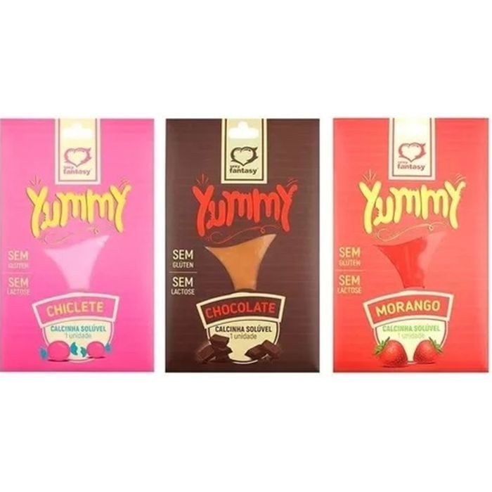 Calcinha Comestível Yummy (Solúvel)
