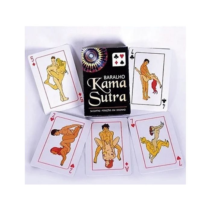 Baralho Kama Sutra 54 Cartas Eróticas
