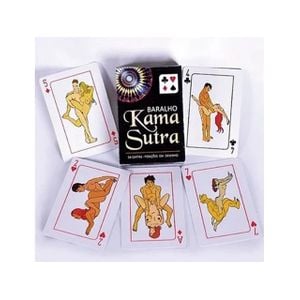 Baralho Kama Sutra 54 Cartas Eróticas