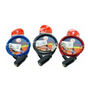 Cabo Antifurto Para Bicicleta 47cm com 2 Chaves
