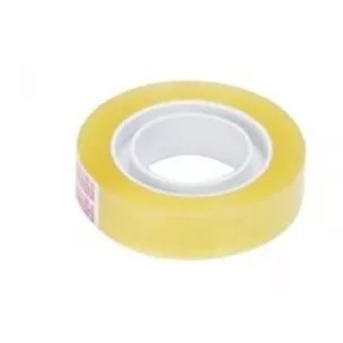 10 Fita Adesiva de Mesa Pequena 12mm x 20m Transparente