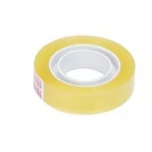 10 Fita Adesiva de Mesa Pequena 12mm x 20m Transparente