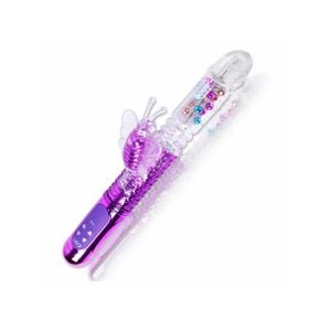 Vibrador Rotativo Vai e Vem e Vibro Borboleta Recarregável - Female