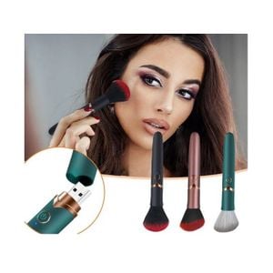 Vibrador Recarregável em Formato de Pincel de Maquiagem (10 vibrações)