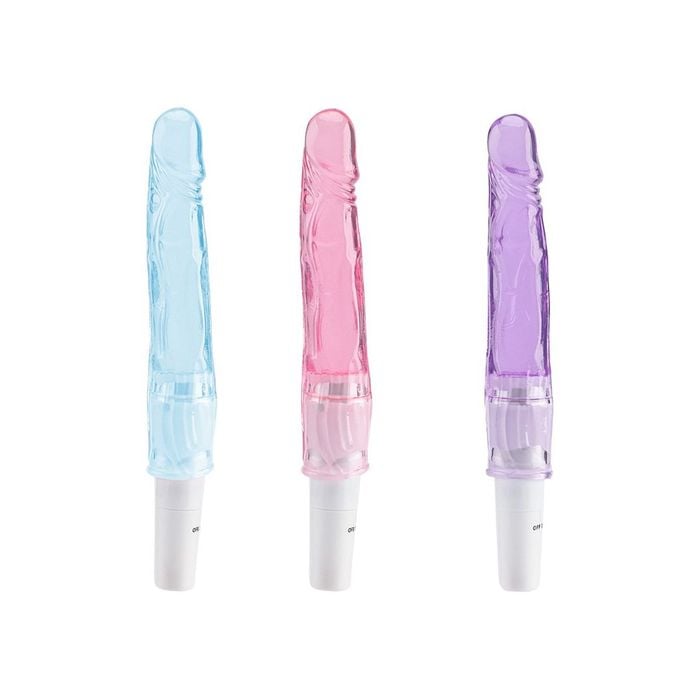 Vibrador Jelly 12,5 x 3 cm (Silicone - Formato de Pênis)