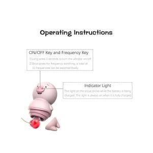 Vibrador e Estimulador de Clitóris Pig Recarregável