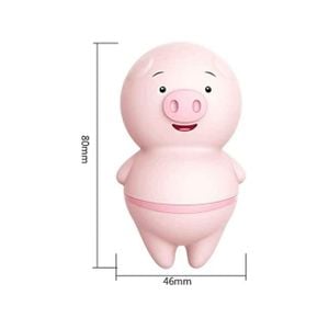 Vibrador e Estimulador de Clitóris Pig Recarregável