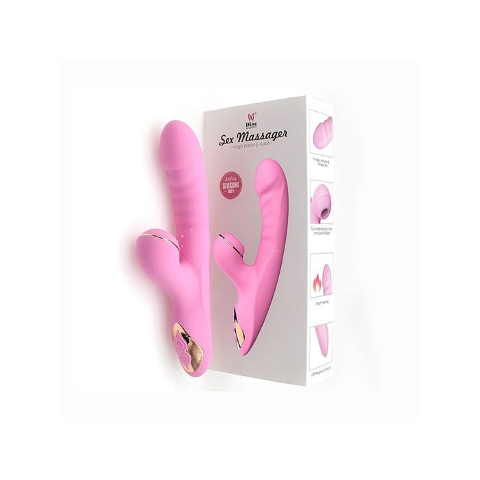 Vibrador de Ponto G e Estimulador de Clitóris - Dibe