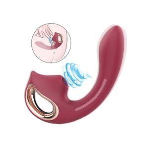 Vibrador de Ponto G e Clitóris com Pulsações - Selene - S-Hande