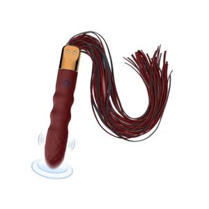 Vibrador Chicote - 10 modos de vibração, recarregável