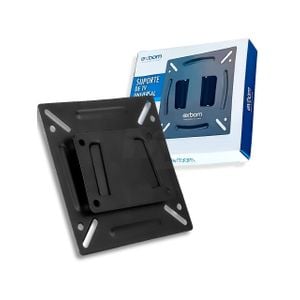 Suporte Fixo para TV e Monitor em Parede (Suporta de 14 à 24 polegadas)