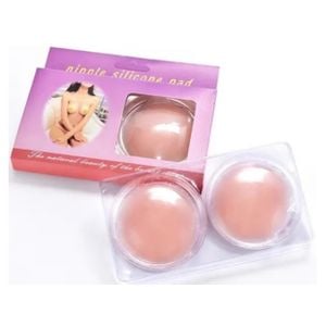 Protetor Aureola Tapa Bico Seio Adesivo Silicone (1 Par)