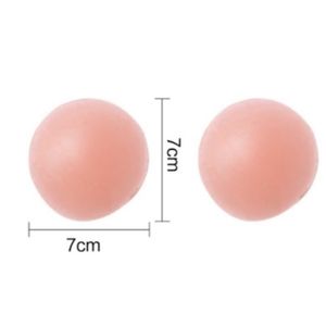 Protetor Aureola Tapa Bico Seio Adesivo Silicone (1 Par)