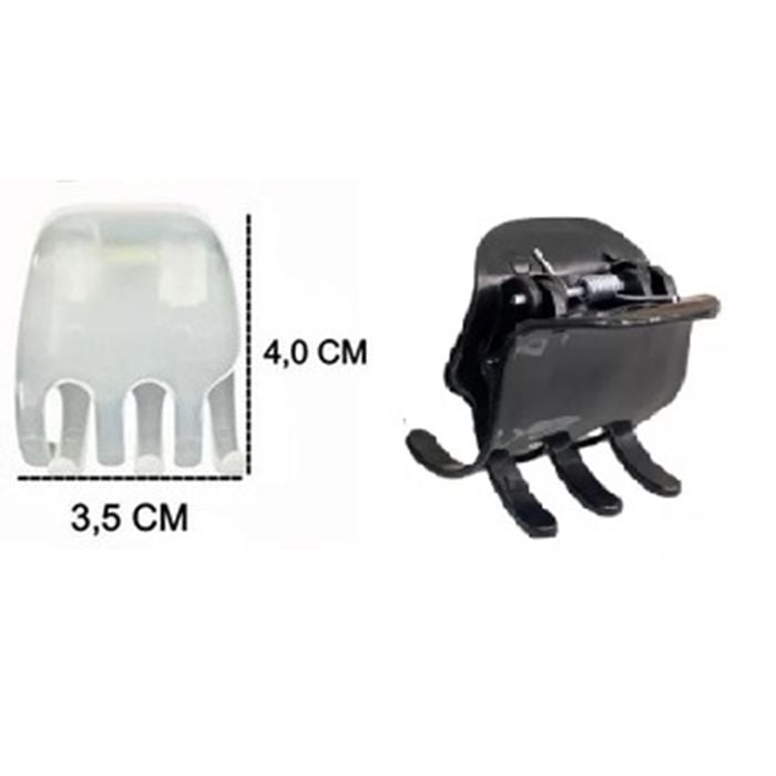 Piranha Grande para Cabelo M (2.7CM X 3.1CM)