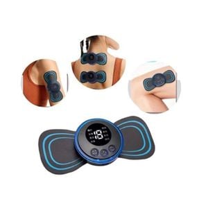 Mini Massageador Portátil Recarregável Choque Relaxante, Anti Stress, Alivia Dores