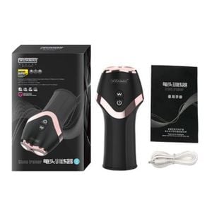 Masturbador Masculino com 12 Frequências (Recarregável)