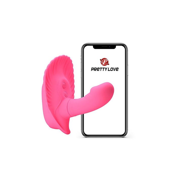 Massageador Fancy Clamshell - Pretty Love - Bluetooth App