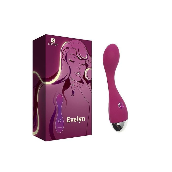Massageador de Ponto G Recarregável (10 vibrações) Evelyn