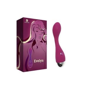 Massageador de Ponto G Recarregável (10 vibrações) Evelyn
