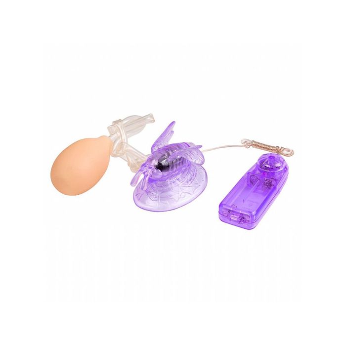 Masturbador Feminino com Vibro - Butterfly Clitoral Pump (Bomba Clitoriana)